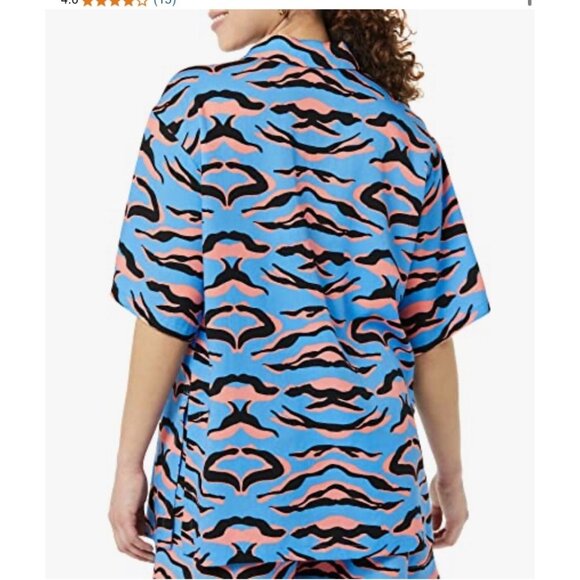 Terea Women's Nadia Resort Shirt size L NWT - Picture 2 of 8